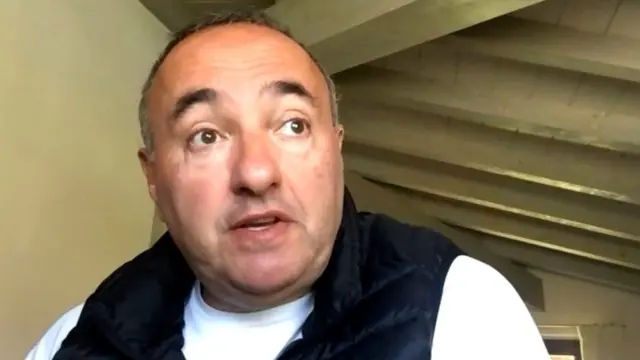 Александр Роднянский во время интервью Би-би-си