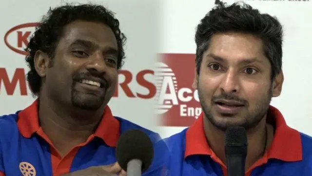 මුරලිදරන් සහ සංගක්කාර