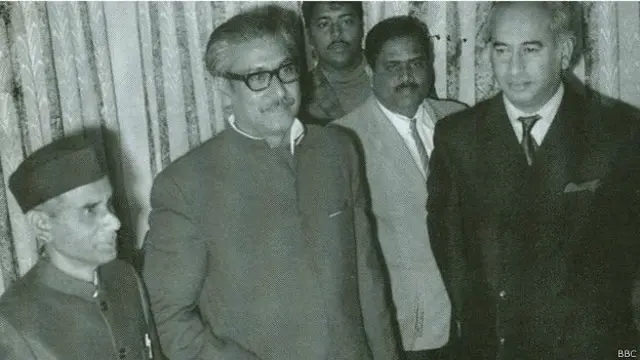 शेख मुजीबुर रहमान आणि ज़ुल्फीकार अली भुट्टो