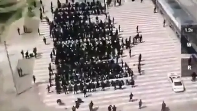 Drone footage