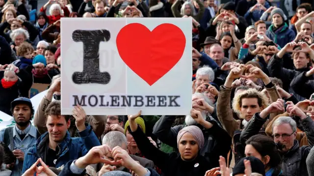 Брюссель, март 20170го - год спустя посте теракта в метро