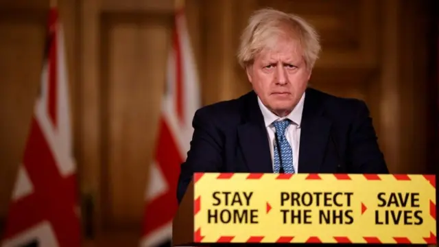 ကိုဗစ်စည်းမျဉ်းတွေ လိုက်နာဖို့လိုကြောင်းပြောနေတဲ့ မစ္စတာဂျွန်ဆင်