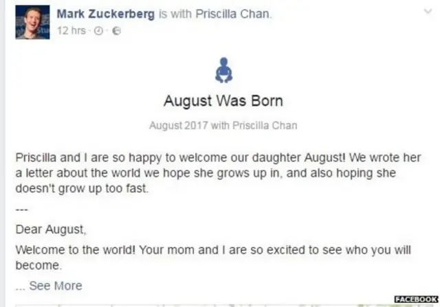 مارک زکربرگ کا خط