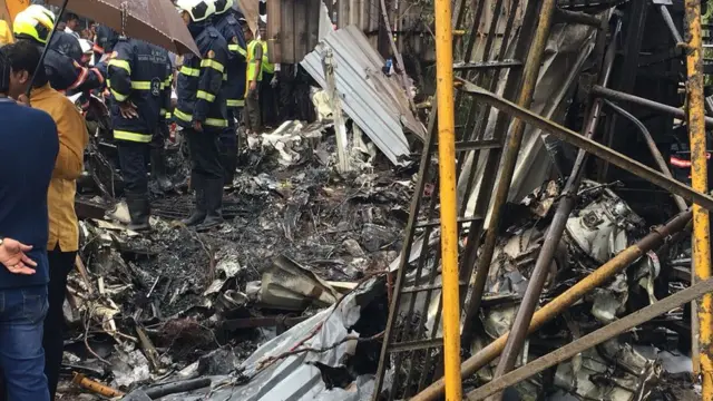 विमान का मलबा