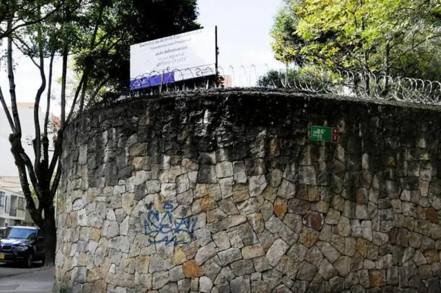 Mansión desde fuera