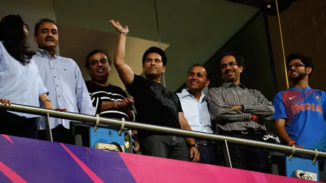 મુકેશ અંબાણી, સચિન , ઉદ્ધવ ઠાકરે