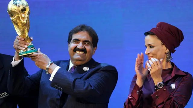 قطر تفوز بتنظيم كأس العالم 2022