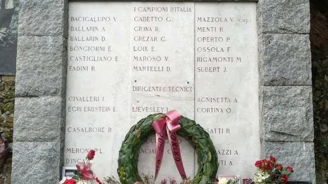 Memorijalna ploča sa imenima nastradalih