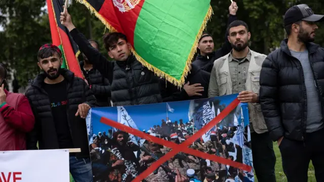 Протест в Лондоне