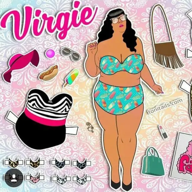 Recortable de Virgie Tovar