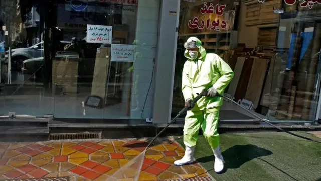 ضدعفونی مکان های عمومی در تهران