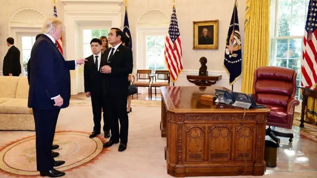 ทรัมป์กับประยุทธ์