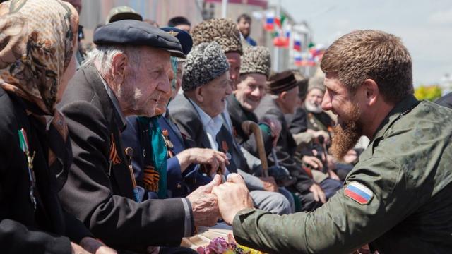 Кадыров и ветераны