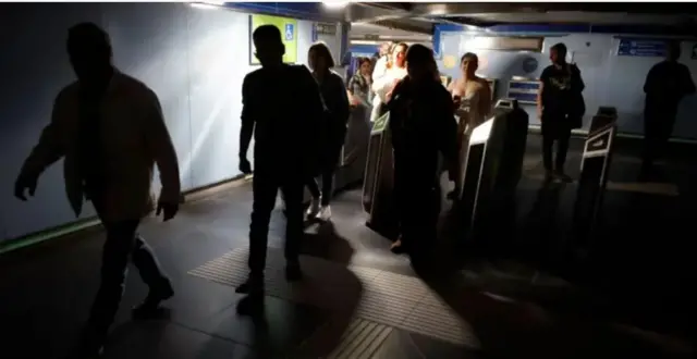 Мадрид у темряві 