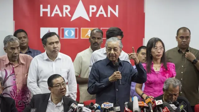 மலேசிய பிரதமர் மஹாதீர்