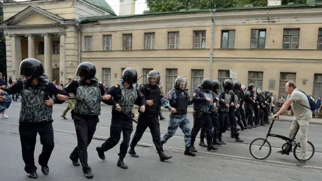Митинг в Санкт-Петербурге