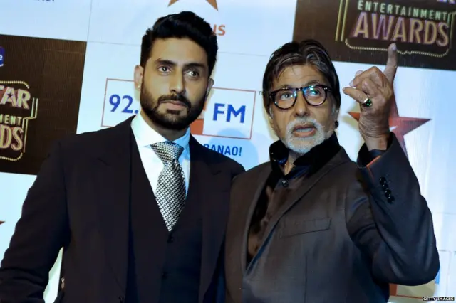 અમિતાભ બચ્ચન અને અભિષેક બચ્ચન