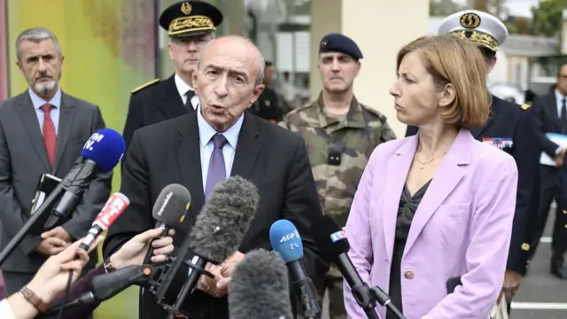 Gerard Collomb dan Florence Parly