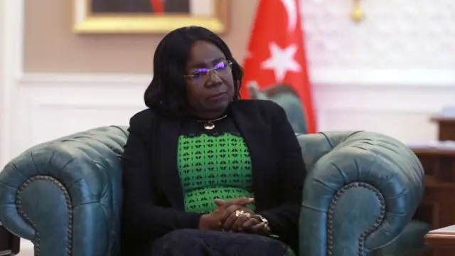 La ministre de la santé du Burkina Faso, Claudine Lougué