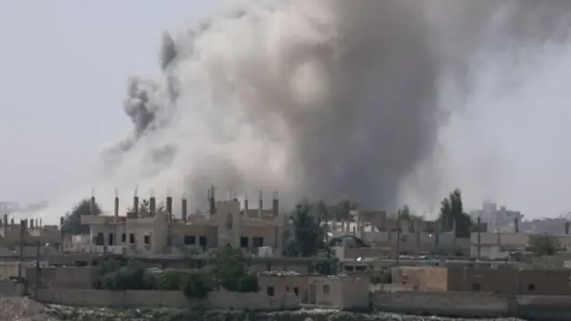 تحولت الرقة إلى مدينة أشباح