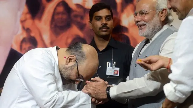 ભાજપના રાષ્ટ્રિય અધ્યક્ષ બન્યા બાદ અમિત શાહ