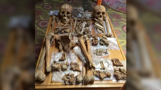 Скелеты двух женщин-воительниц из Монголии