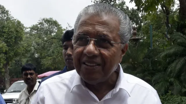 મુખ્ય મંત્રી પી. વિજયન