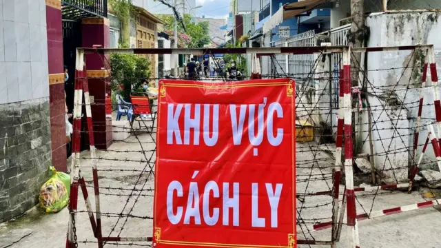 Khu vực phong tỏa ở một phường tại Gò Vấp, TP HCM