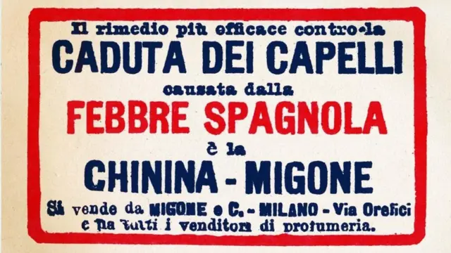 1918年的西班牙大流感让吹得天花乱坠的江湖郎中有机可乘，大卖假药，甚至有害的药。