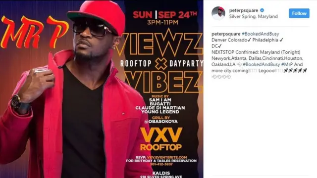 Promo poster for Peter show