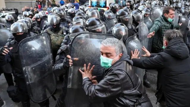 Грузія протест