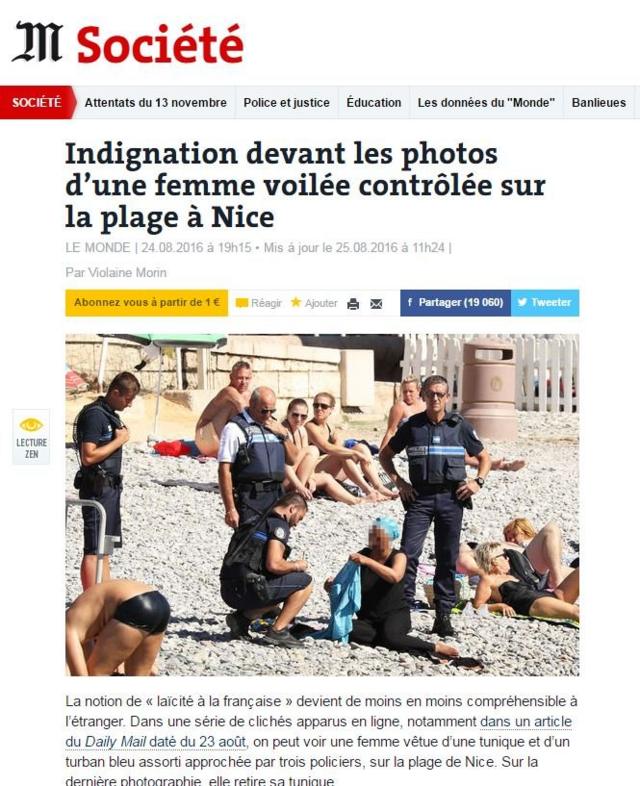 Reportagem do Le Monde