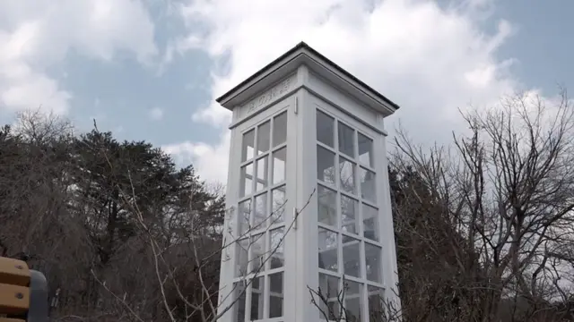 Cabina telefónica en Otsuchi.