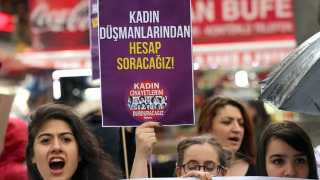 Kadınların protestosu