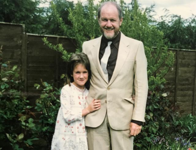 Robyn with her dad David