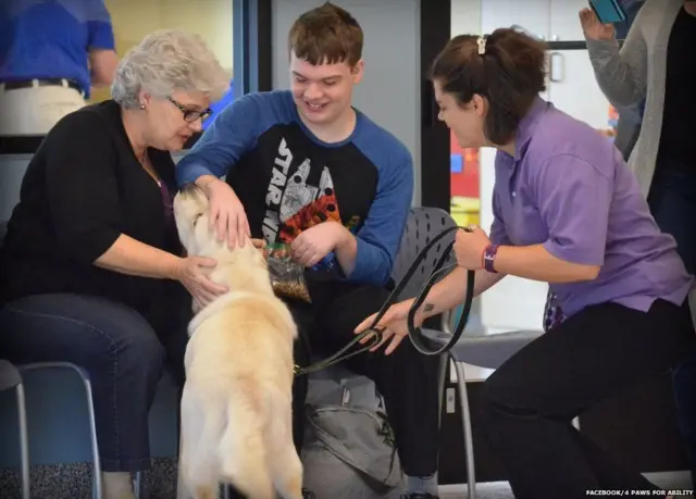 دوستی پسربچه اوتیستیک با یک سگ