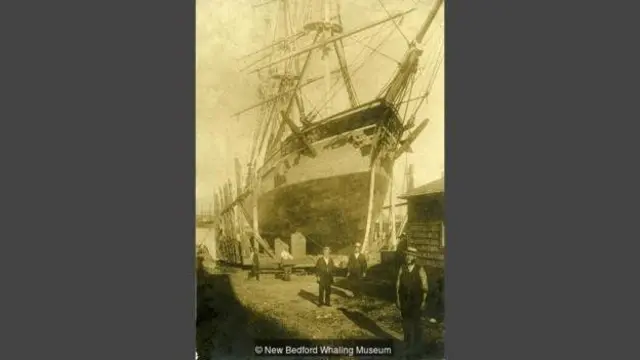 Gay Head, salah satu kapal yang terperangkap es.