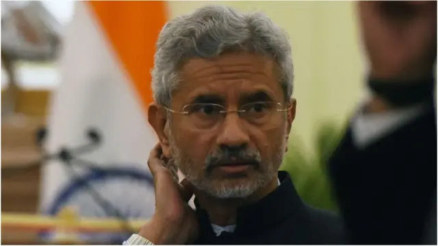 ভারতের পররাষ্ট্রমন্ত্রী এস জয়শংকর