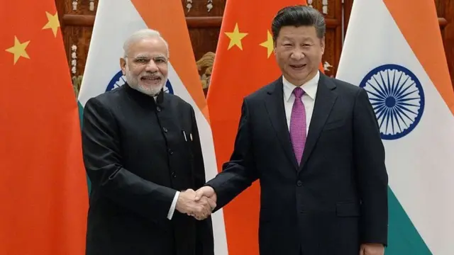 நரேந்திர மோதி - ஷி ஜின்பிங் 