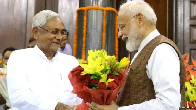 नीतीश कुमार और नरेंद्र मोदी