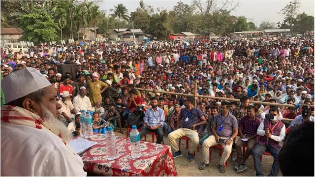 बदरुद्दीन अजमल की रैली