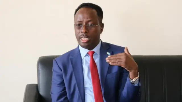 Maxamed Xayir Maareeye wasiirka Ganacsiga iyo Warshadaha Soomaaliya