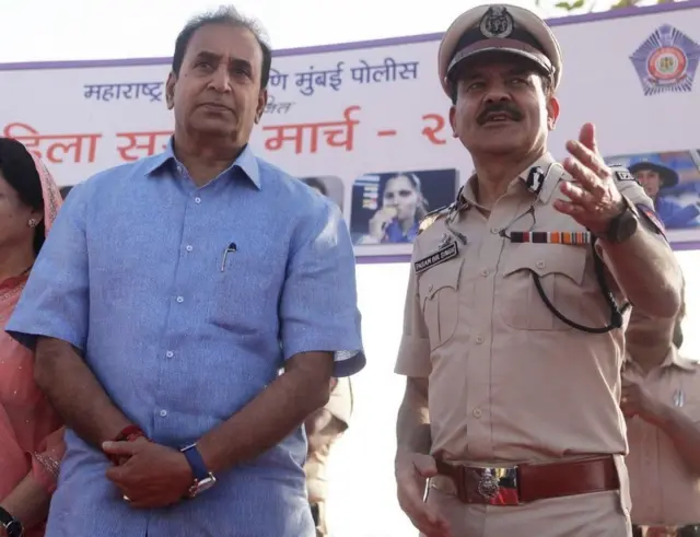 अनिल देशमुख के साथ परमबीर सिंह