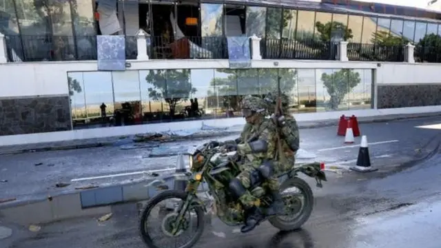 যে তিনটি বিলাসবহুল হোটেলে রোববার হামলা হয় তার একটি এই কিংসবুড়ি হোটেল,