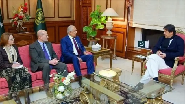 عمران خان او خلیلزاد