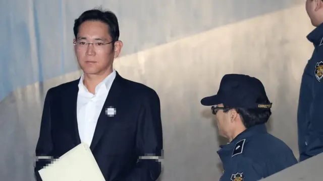 항소심 공판 출석하는 이재용