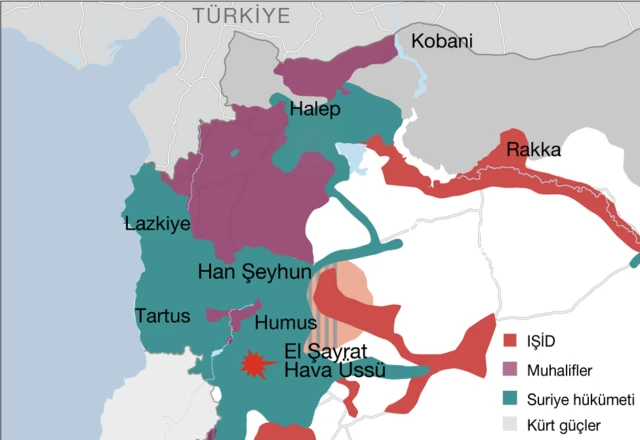 Saldırının gerçekleştiği El Şayrat Hava Üssü