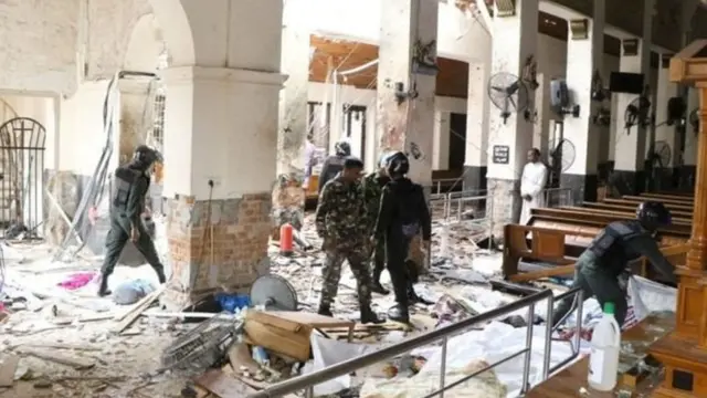 श्रीलंका, दहशतवादी हल्ला