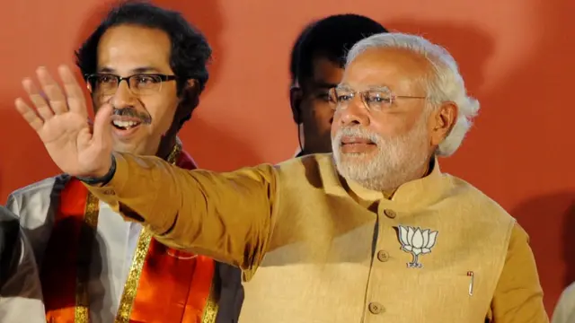 उद्धव ठाकरे, नरेंद्र मोदी