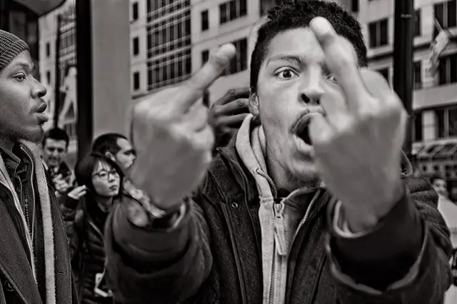 "Bienvenido, Mr. Trump", Washington D.C., 2017.